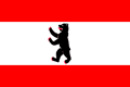 Die Flagge von Berlin