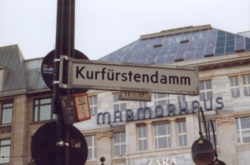 Straßenschild
