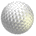 Ein Golfball